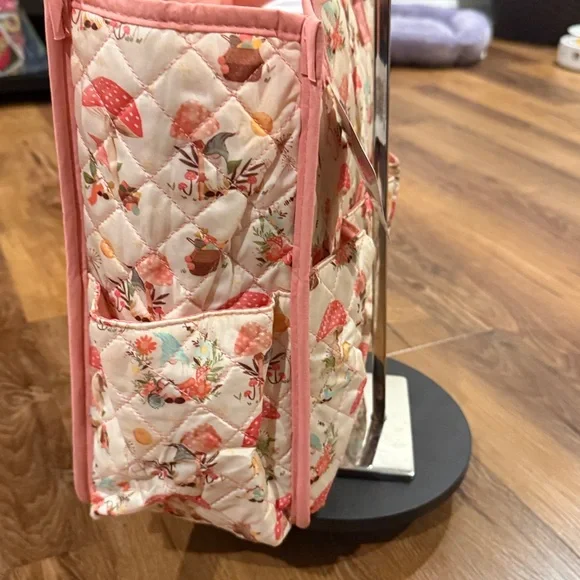 Everything Mary “Gnomes & Mushrooms” Tote Organizer (New With Tags) - Picture 4 of 7